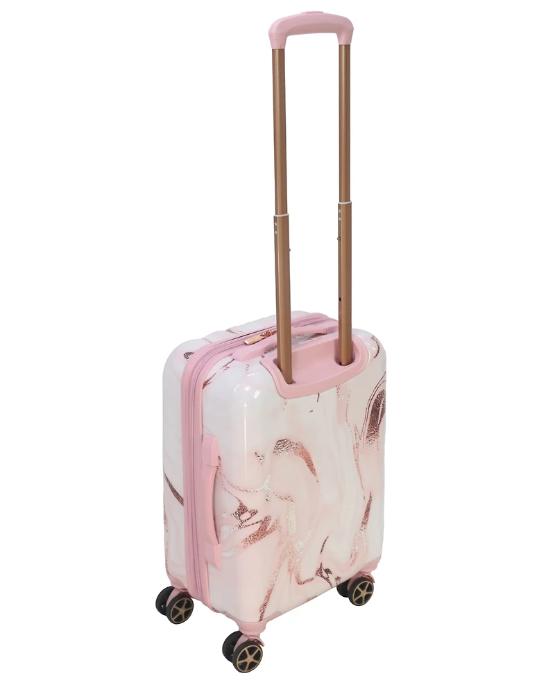 Thalia Sodi Marble Swirl 22" Carry-on Expandable Luggage
