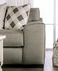 Furniture of America 101" Bullard Square Arm Sofa