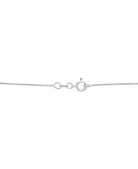 Diamond Open Circle Pendant Necklace (1/2 ct. t.w.) in Sterling Silver, 18" + 2" extender, Exclusively at Macy's