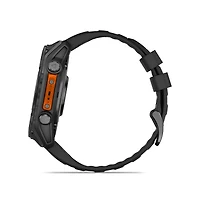 Garmin fenix 8 51mm, Amoled, Outdoor & Fitness Gps Smartwatch, Glass, Slate Gray Steel/Black, Black Band, Ww