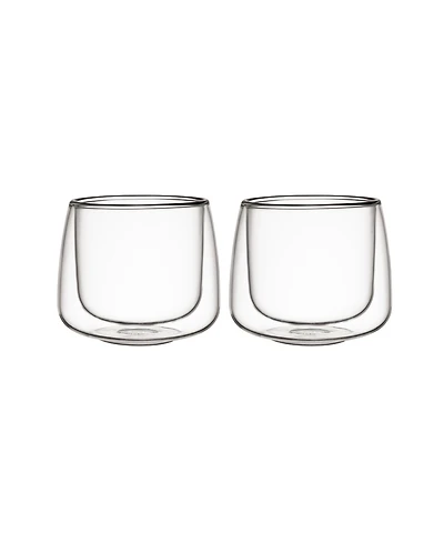 Villeroy & Boch Artesano Hot Cold Beverages Large Insulated Coffee Tumbler, Set of 2
