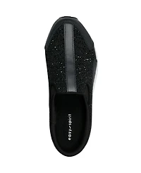 Easy Spirit Women's Traveltime Sparkle Slip-On Mule Walking Sneakers