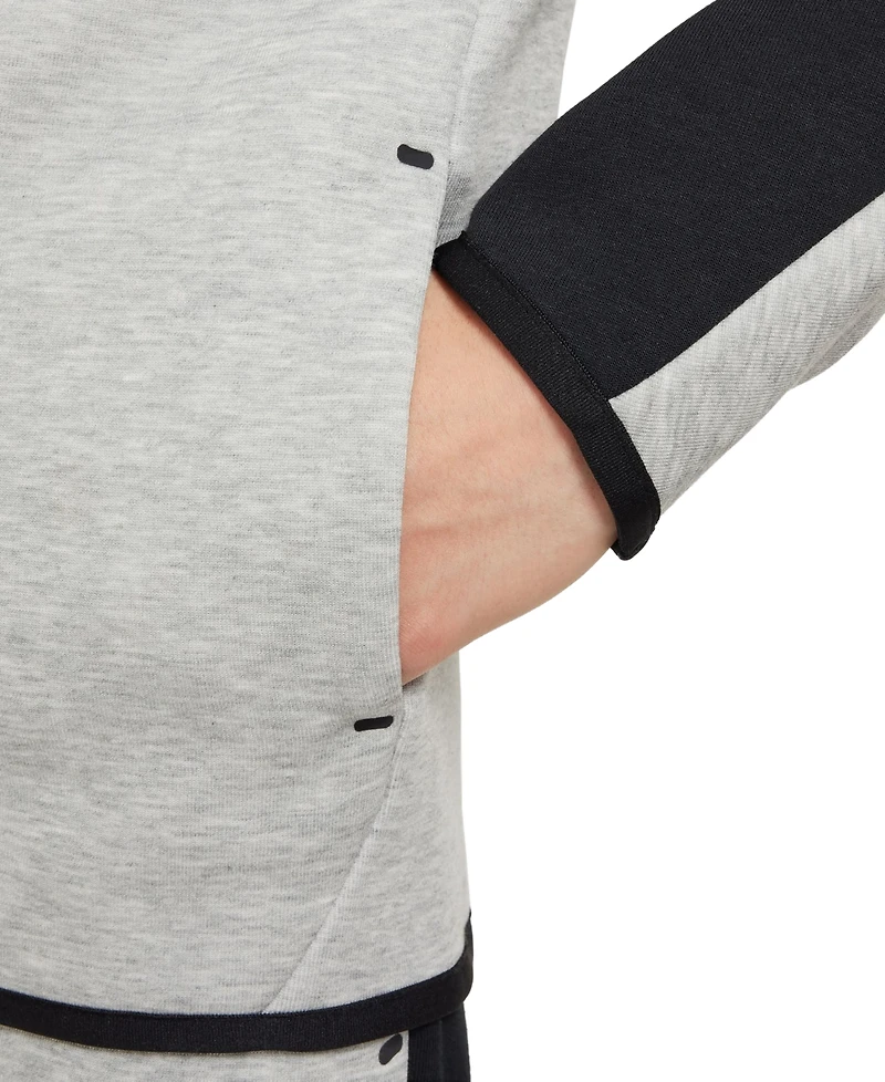 Nike Big Boys Sportswear Full-Zip Tech Fleece Hoodie