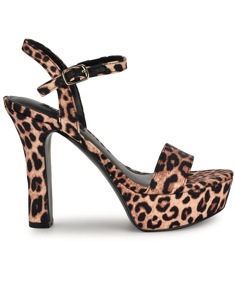 Nine West Women's Solas High Platform Stiletto Sandals