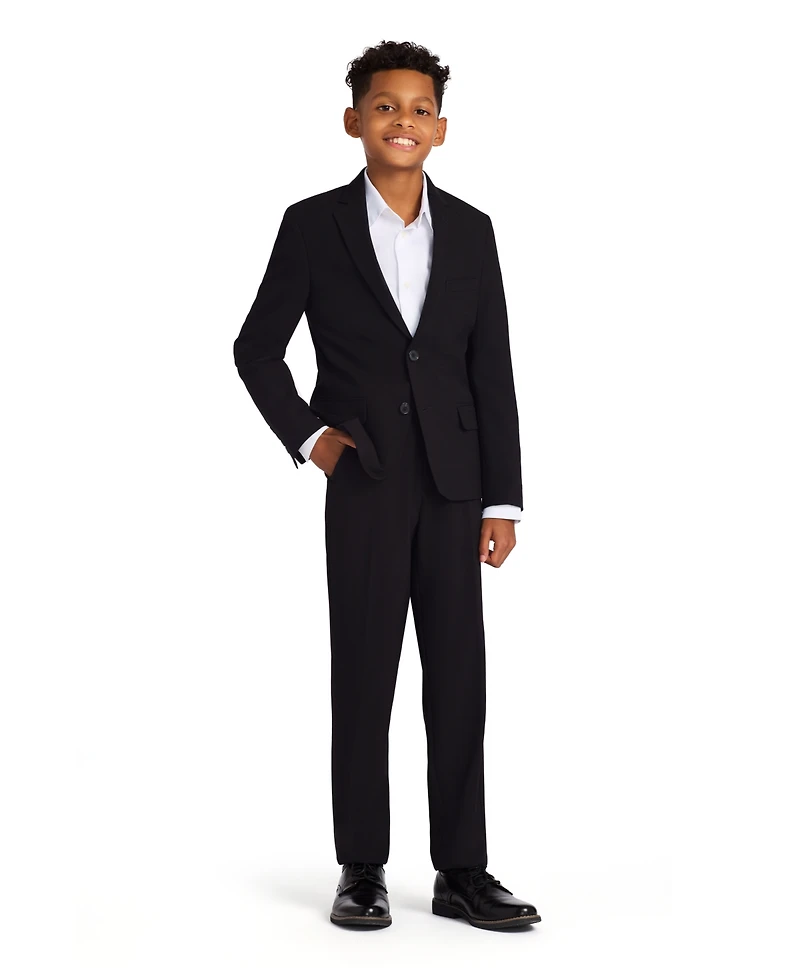 Calvin Klein Big Boys Slim Fit Stretch Suit Jacket