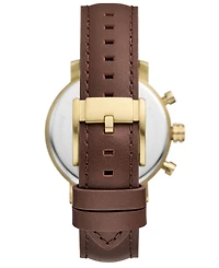 Fossil Men's Rhett Multifunction Gold-Tone Stainless Steel Watch, 42mm
