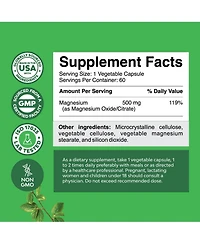 Magnesium Advanced Complex, Nature's Craft, 60 Capsules