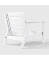 WestinTrends Outdoor Patio Hdpe Deep Seating Armchair (Set of 2)