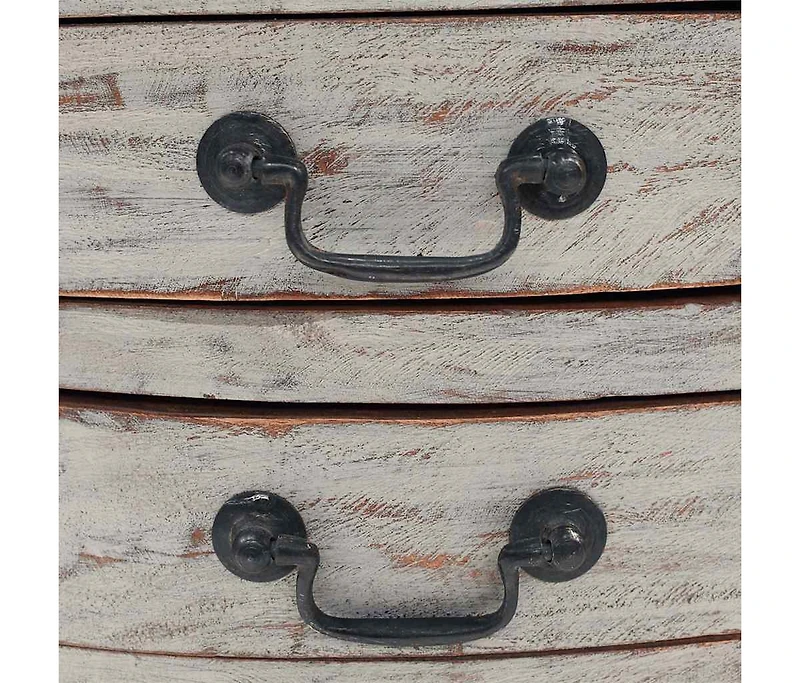 vidaXL Bedside Cabinet Solid Mahogany Wood 18.9"x13.8"x25.2"