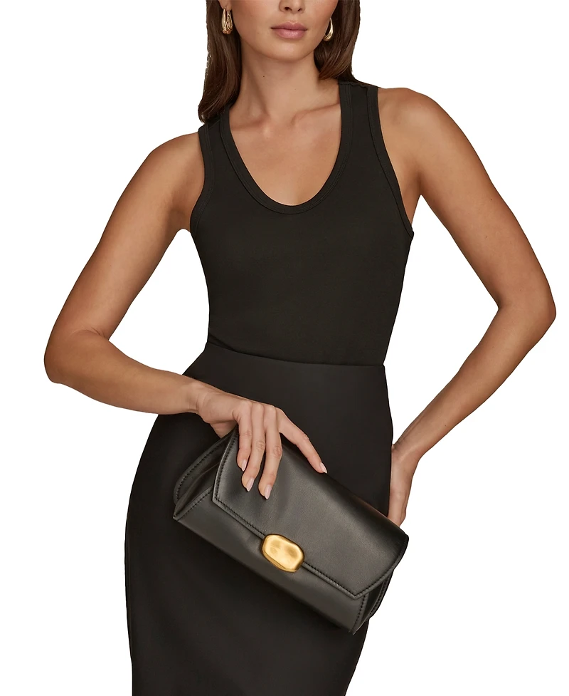 Donna Karan New York Sag Harbor Shoulder with Sculpted Magnet Closure