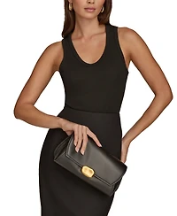 Donna Karan New York Sag Harbor Shoulder with Sculpted Magnet Closure