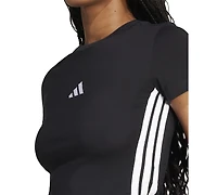 adidas Women's Essentials Slim-Fit Short-Sleeve Baby T-Shirt