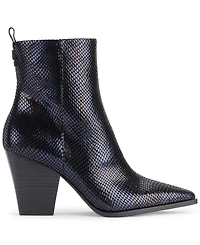 Karl Lagerfeld Paris Women's Keslyn Western Pointy Toe Boots