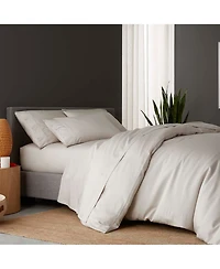 Doz by Sijo Cooling Bamboo Duvet Cover Set, 100% Viscose, Organically Grown
