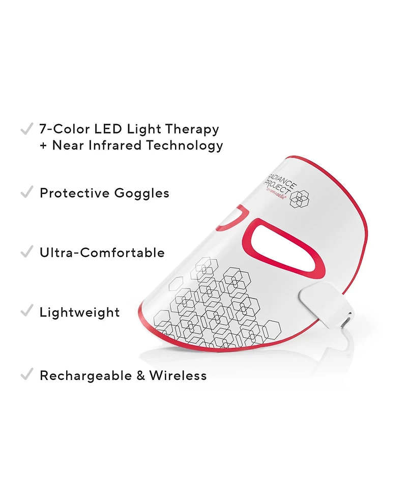 Mirabella Phototherapy 7-Color Led Facial Mask with Near Infrared
