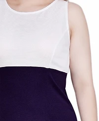 Ny Collection Women's 3/4 Sleeve Two Piece Dress Set