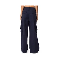 Edikted Womens Kimmie Cargo Pants