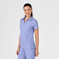 Wink Women's W123 Collar Scrub Top