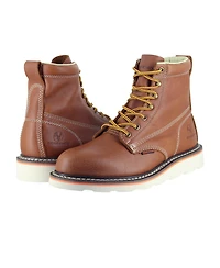 Berrendo Men's 6” Soft Toe Work Boots for Men – Safety Footwear Electrical Hazard Rated