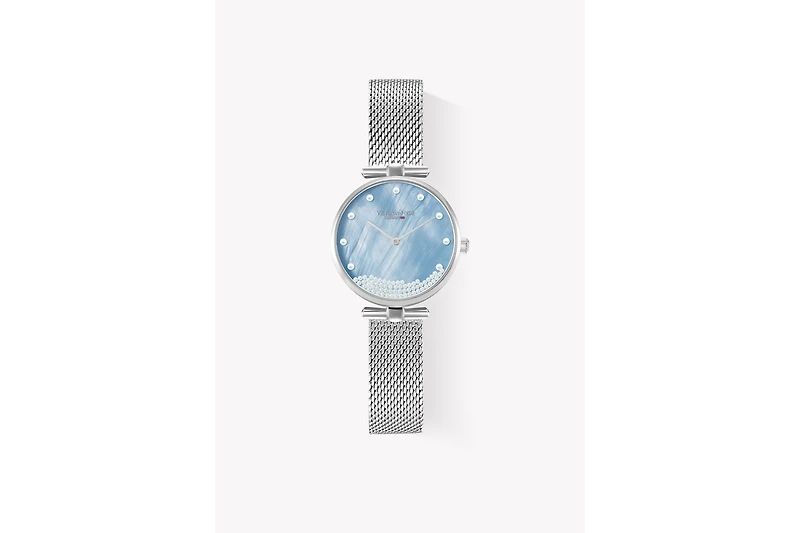 Woman Watch 30mm Mother-of-pearl dial 60 pearls, Victoria Hyde