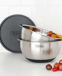 9 Piece Stainless Steel Mixing Bowl Set