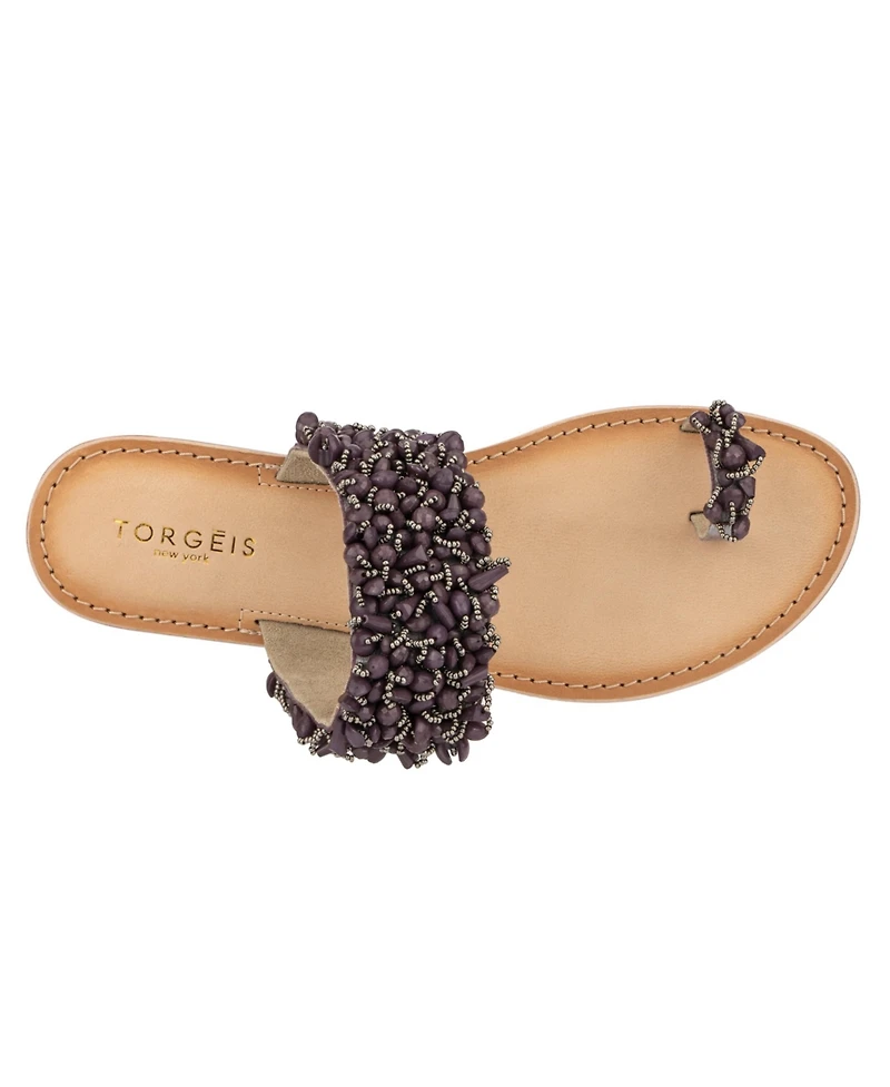 Torgeis Women's Circe Flat Sandals