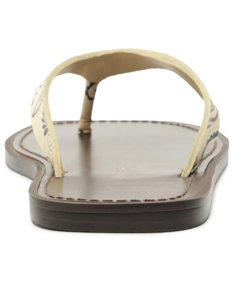 Arezzo Women's Paislee Round Toe Flat Sandals
