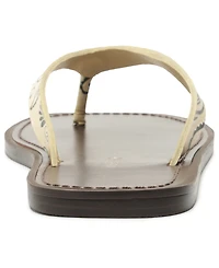 Arezzo Women's Paislee Round Toe Flat Sandals