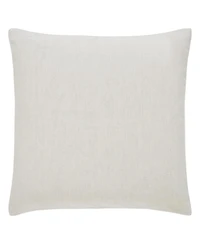 Ihi Home Meraki Cotton Velvet Border Pillow, 20"x 20"