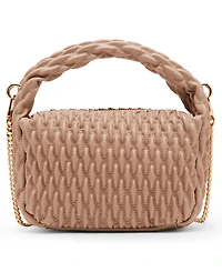 Anne Klein Rounded Ruched Small Crossbody Bag