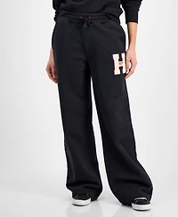 Tommy Jeans Women's H-Patch Cotton Graphic Sweat Pants