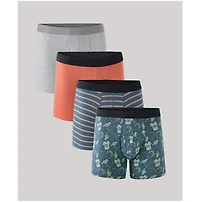 Pact Men's Everyday Boxer Brief 4-Pack