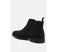 Joham Faux Leather Chelsea Boots
