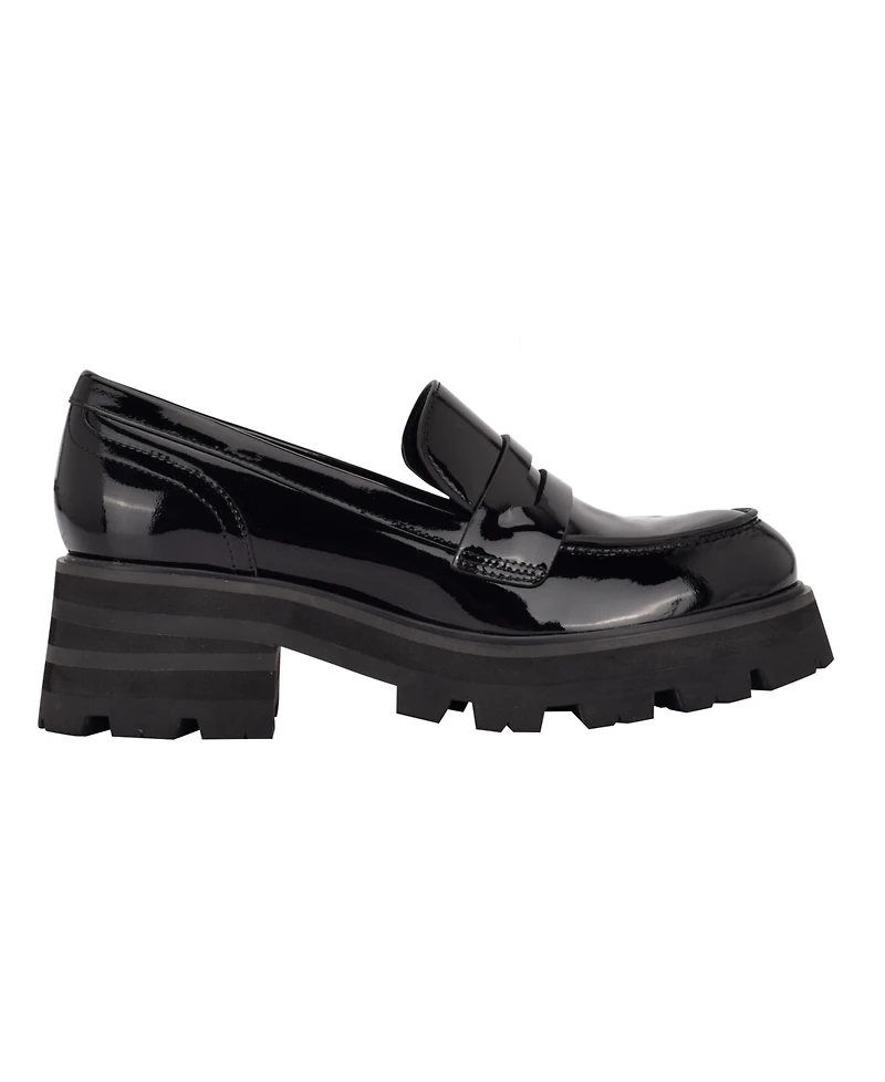 Marc Fisher Ltd Women's Latika Slip-On Lug Sole Loafers