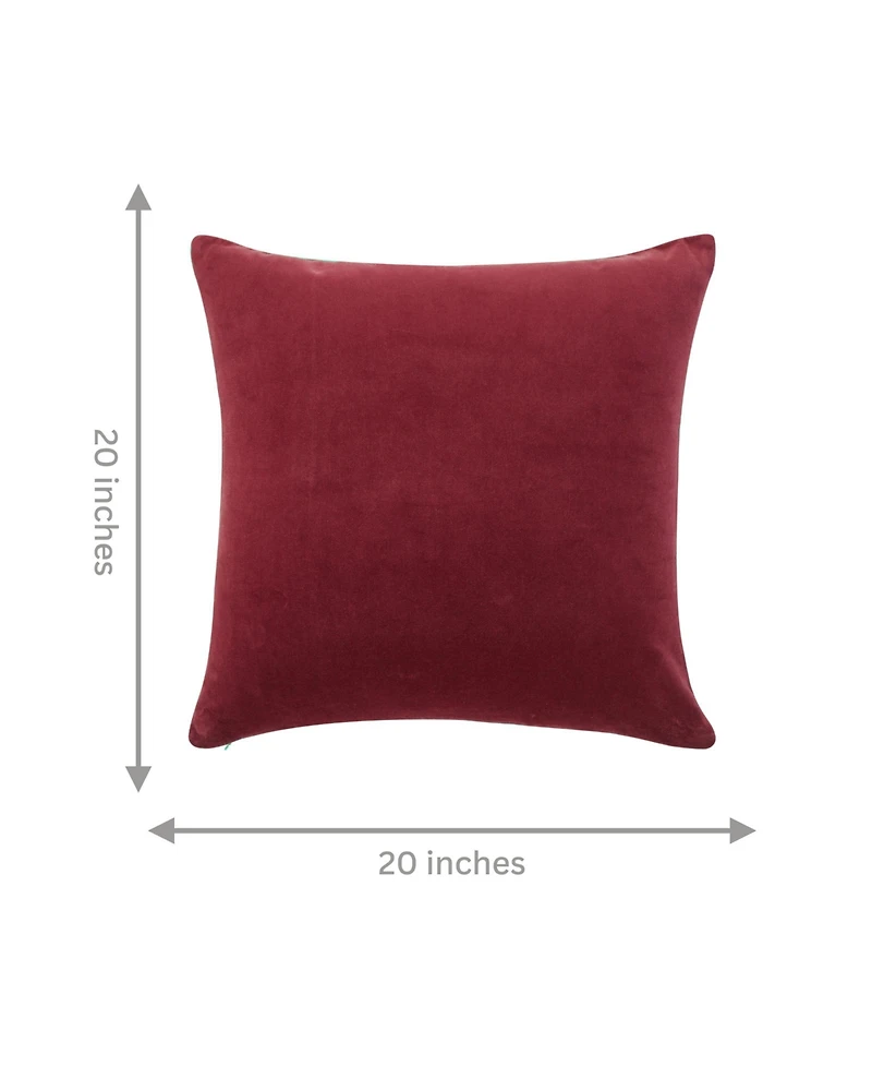 Ihi Home Stella Velvet Decorative Pillow ,20" x 20"