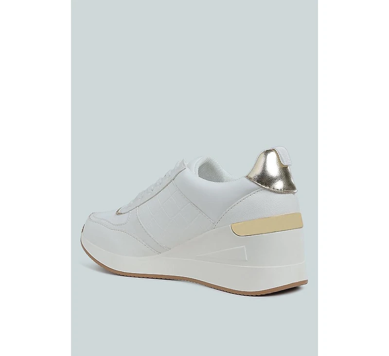 Noltas Chunky Wedge Heel Sneaker
