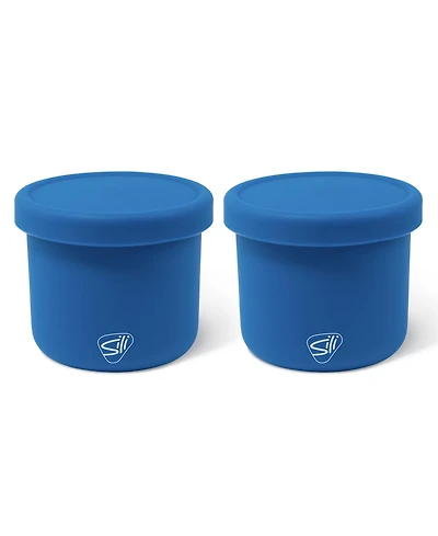 Lidded Bowls 10oz: 2 pk - Deep Pool
