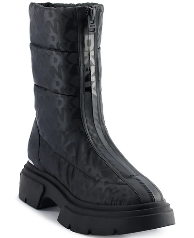 Dkny Women's Fiza Zip Up Winter Booties