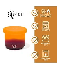 Lidded Bowls 10oz: 2 pk - Sun Storm