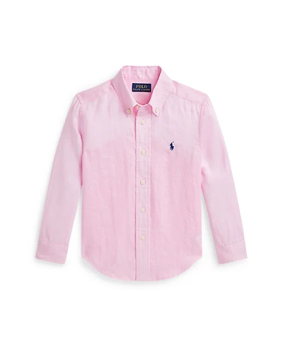 Polo Ralph Lauren Toddler and Little Boys Linen Shirt