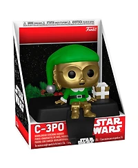Funko C-3PO in Elf Outfit Stocking Hanger Pop Vinyl Figure