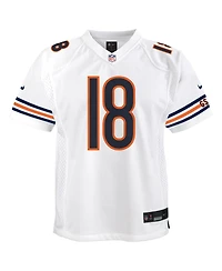Nike Big Boys and Girls Caleb Williams White Chicago Bears Game Jersey