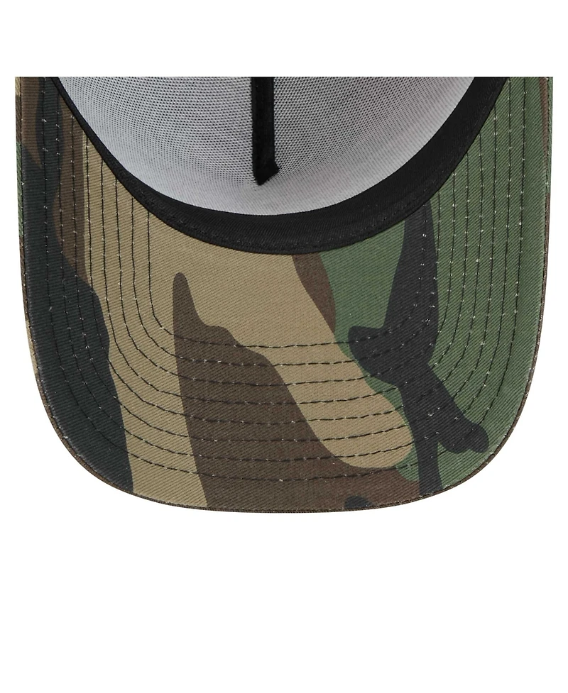 New Era Men's Camo San Francisco 49ers Mystic Camo A-Frame 9FORTY Adjustable Hat