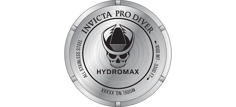 Invicta Men's 44746 Hydromax Quartz 3 Hand Gold Dial Watch