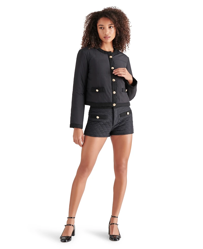 Steve Madden Women's Quilted Cordelia Shorts