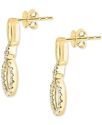 Diamond Drop Earrings (1/2 ct. t.w.) in 14k Yellow Gold