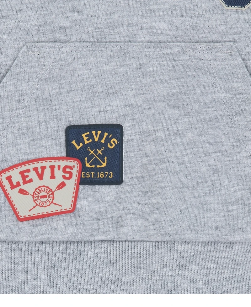 Levi's Baby Boys Coastal Prep Raglan Top and Shorts, 2-Piece Set