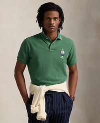Polo Ralph Lauren Men's Custom Slim Bear Mesh Shirt