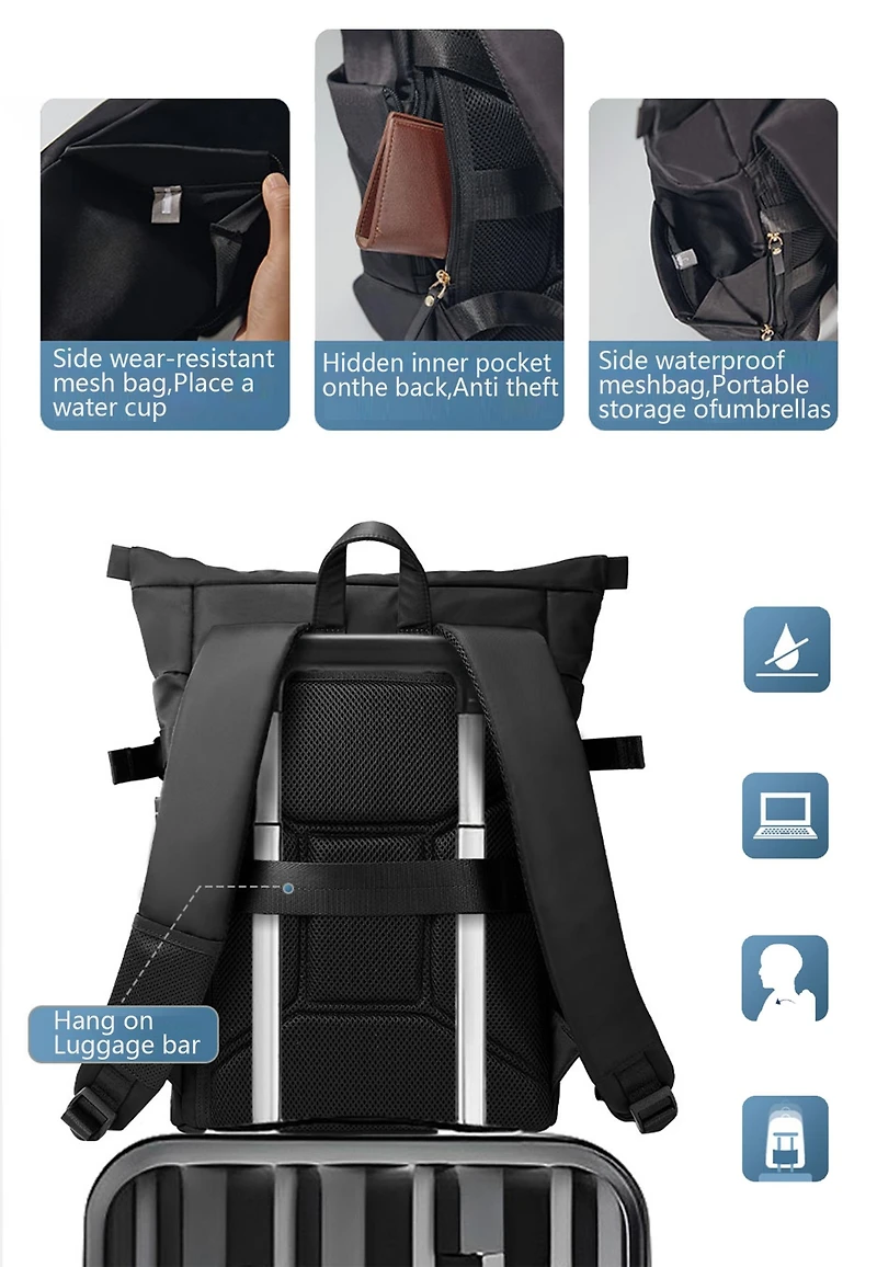Sports backpack Travel bag Nylon Victoria Hyde Wendy