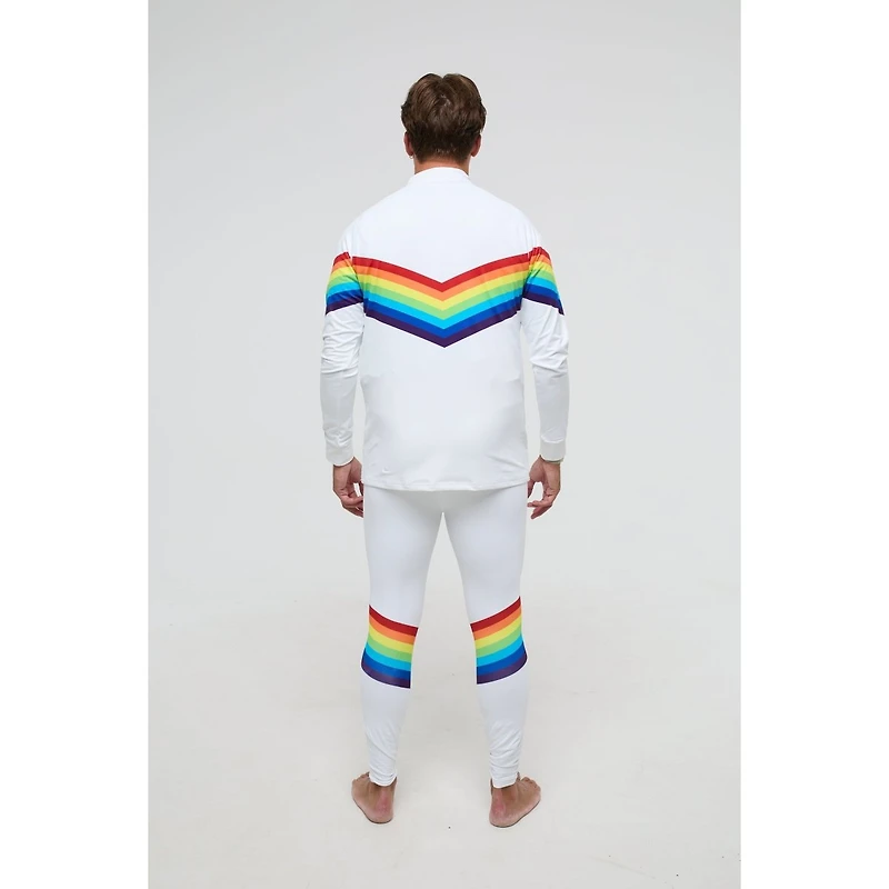 Oosc Men's Baselayer Pant - Rainbow Road